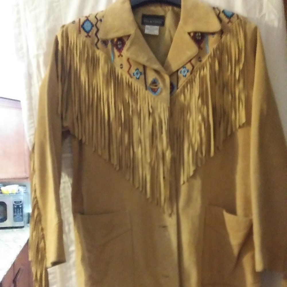 GORGEOUS, 100% GENUINE LEATHER SUEDE JACKET
